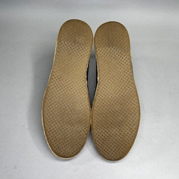 Toms Alpargata Shoes Women's Size 6.5 Chambray Dot Espadrille Slip On Loafers - Picture 10 of 12